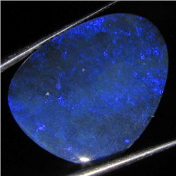 11.4ct Australian Black Opal Doublet Full Fire (GEM-36515)