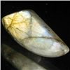 Image 1 : 11.94ct RARE Translucent Labradorite Cabochon  (GEM-39244)