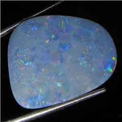 10.15ct Australian Black Opal Doublet Full Fire (GEM-36248)