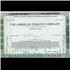 1960s Amer. Tobacco Stock Certificate Scarce (CUR-06416)
