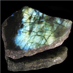 315.4ct Flashy Peacock Color Labradorite Slab (GEM-33661)