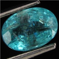 1.8ct Blue Green Natural Apatite Oval (GEM-39724)