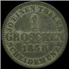 Image 2 : 1858 Germany Hannover 1g VF/XF (COI-9765)