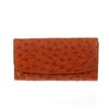 Image 1 : Ladies Ostrich Hide Skin Wallet  (ACT-052)