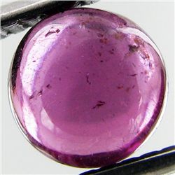 1.28ct Natural Rubellite Tourmaline Round (GEM-26005O)