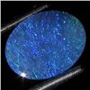 0.89ct Australian Black Opal Doublet Full Fire (GEM-35895)