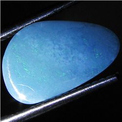 1.8ct Australian Black Opal Doublet Full Fire (GEM-31496)