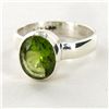Image 2 : 23.02twc Peridot Sterling Ring (JEW-2704)