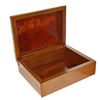 Teak and Burl Wood Handmade Box  (DEC-180)