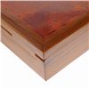 Image 4 : Teak and Burl Wood Handmade Box  (DEC-180)