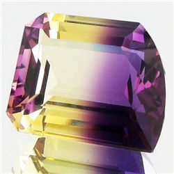 36.42ct    Purple  Yellow Bolivia Ametrine Fancy (GEM-33373)