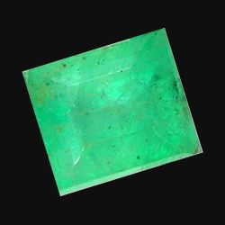 0.3ct Natural Mint Green Zambian Emerald Square (GEM-20671)
