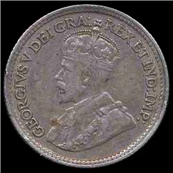 1919 Canada 5c XF+ (COI-8339)