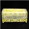 Chinese Handcarved Bone Gem Box (CLB-854)