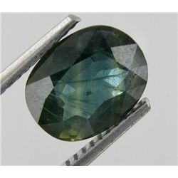 2.30ct Winsomeness Natural Oval Green Sapphire Gem (GEM-19727)