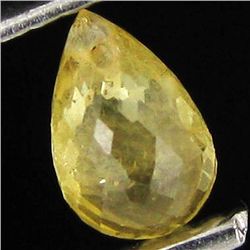 0.68ct Yellow Sapphire Briolette (GEM-16151L)