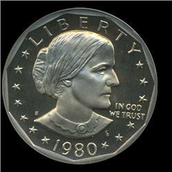 1980S Anthony Graded Dollar ProoF Super GEM DCAM (COI-6371)