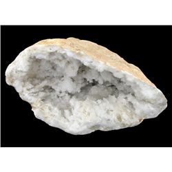 3865ct White Quartz Natural Geode Half (MIN-000181)