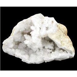 2690ct White Quartz Natural Geode Half (MIN-000167)