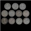 1910-36 Canada 10c 11pcs G+/VF (COI-8588)