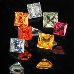 1ct Munticolor Sapphire Square Parcel (GEM-40590)