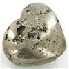 1605ct Handcarved Pyrite Heart (MIN-000133)
