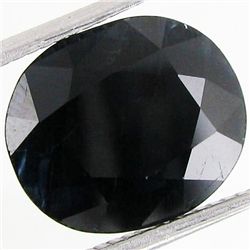 6.1ct Deep Blue Green Sapphire Oval (GEM-40877)