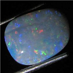 4.2ct Australian Black Opal Doublet Full Fire (GEM-36281)
