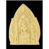 Vintage Thai Clay Amulet 1990s Buddha (ANT-1289)