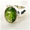 Image 2 : 65.96twc Peridot Sterling Ring (JEW-2831)