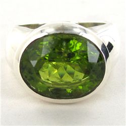 71.47twc Peridot Sterling Ring (JEW-2815)