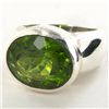 Image 2 : 71.47twc Peridot Sterling Ring (JEW-2815)