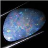 3.7ct Australian Black Opal Doublet Full Fire (GEM-36198)
