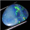 2.4ct Australian Black Opal Doublet Full Fire (GEM-36135)