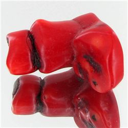 94.9ct Red Coral Freeform (MIN-000702)