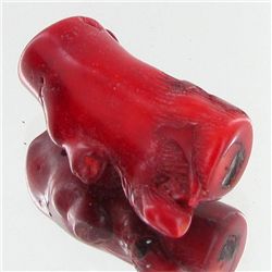 58.35ct Red Coral Freeform (MIN-000675)