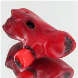 67.15ct Red Coral Freeform (MIN-000747)