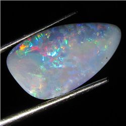 5.45ct Australian Black Opal Doublet Full Fire (GEM-36506)