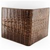Image 4 : Mens Crocodile Hide Skin Wallet (ACT-272)