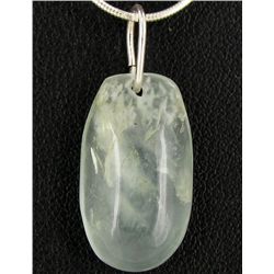 14.05ct Aquamarine & Sterling Pendant (JEW-1211)