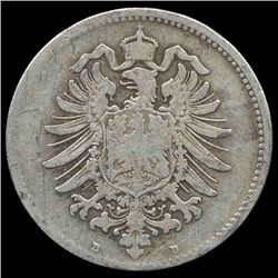 1875D Germany 1 Mark Hi Grade (COI-8019)