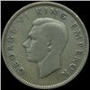 1944 New Zealand Florin George VI Hi Grade RARE (COI-6988)