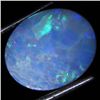 3.96ct Australian Black Opal Doublet Full Fire (GEM-35919)