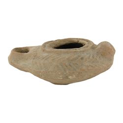 Rare Ancient Roman Oil Lamp 1900 Y/O  (ANT-746)