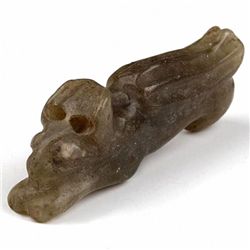 Chinese Hongshan Carved Jade Figure (ANT-1397)