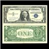 1957B $1 Silver Certificate High Grade AU (CUR-06027)