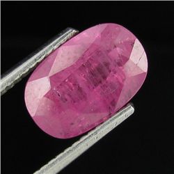 2.45ct Oval Cut Pink Ruby Mozambique (GEM-27841)