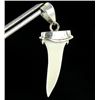 Sterling Shark Ivory Pendant (JEW-2018)