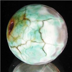 27.3ct Spearmint Fire Agate Sphere Pendant (GEM-35640)