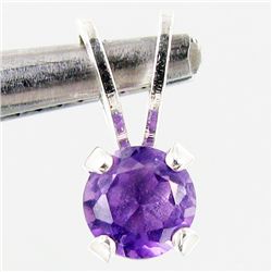 1.02twc Amethyst Sterling Pendant (JEW-2682)
